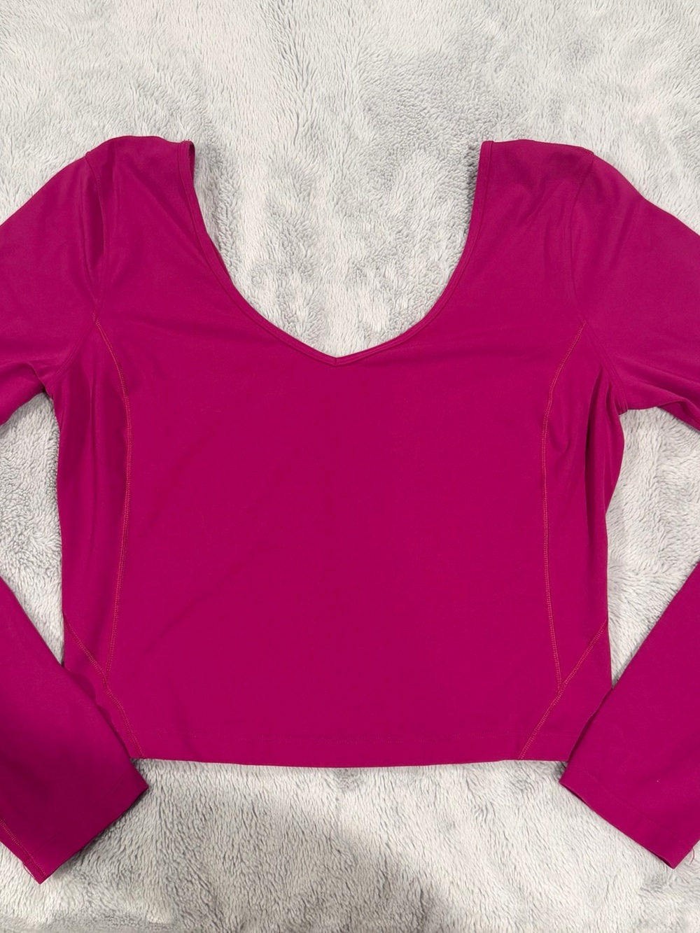 Lululemon Align top, magenta purple